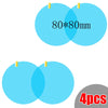 Anti-Rain &amp; Fog - Car Mirror Stickers (Sets)